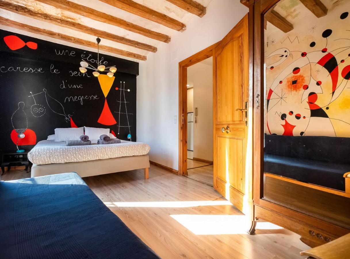 Apartamentos El Pintor Barselona Dış mekan fotoğraf